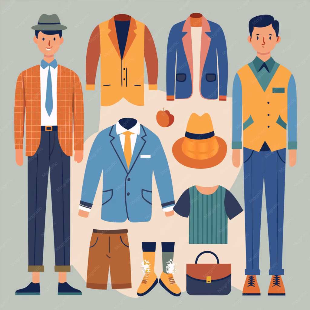 Poster Collection Mens Clothing Including One Men 1217673 215832 1024x1024