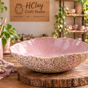 sunlit pink color bowel